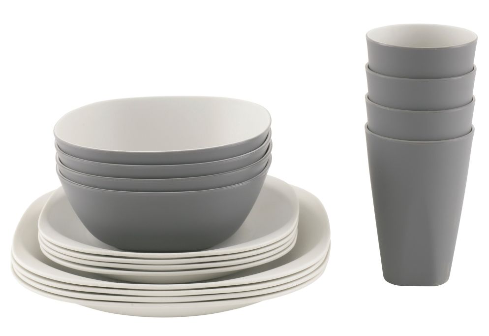 Outwell Gala 4 Person Dinner Set