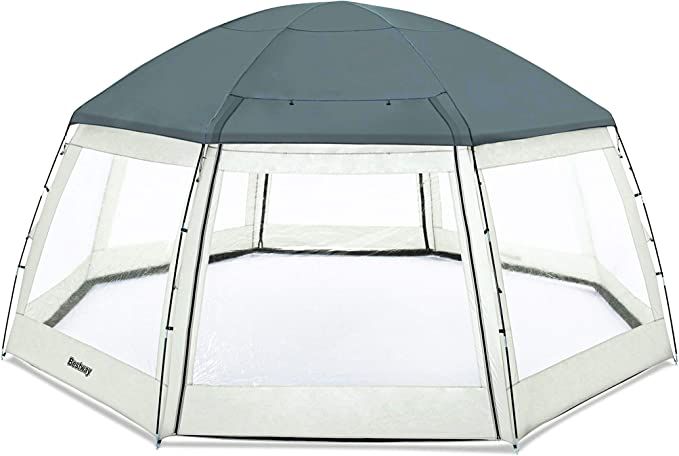 Round shelter Dome for Pools and Hot tubs