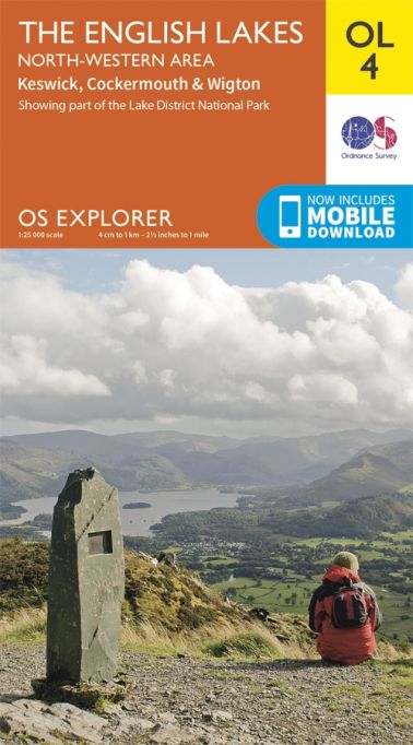 The Lake District - North-Western Area Explorer Leisure Map 4