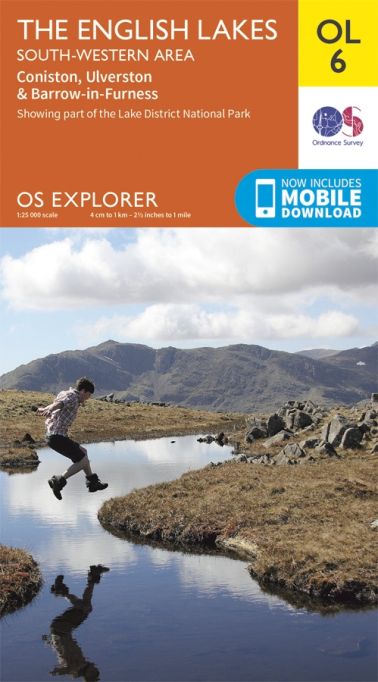 The Lake District - South-Western Area Explorer Leisure Map 6