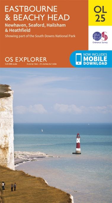 Eastbourne & Beachy Head Explorer Leisure Map 25