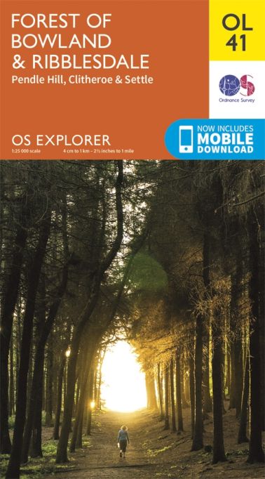 Forest of Bowland & Ribblesdale Explorer Leisure Map 41