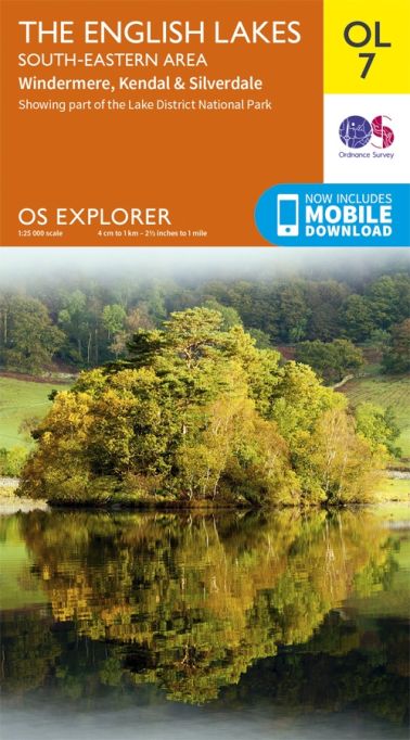The Lake District - South-Eastern Area Explorer Leisure Map 7