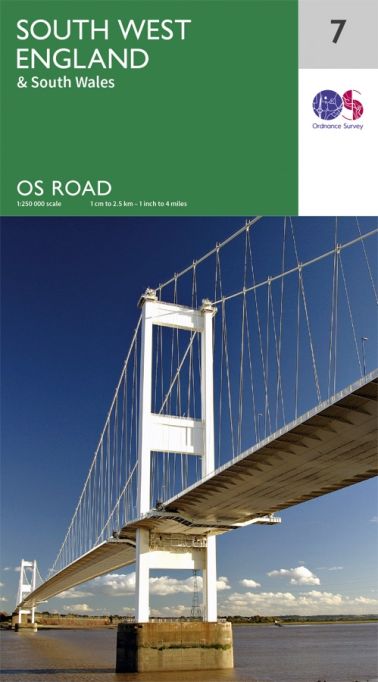 South West England OS Road Map 7