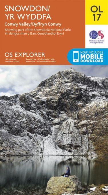 Snowdon Explorer Leisure Map 17