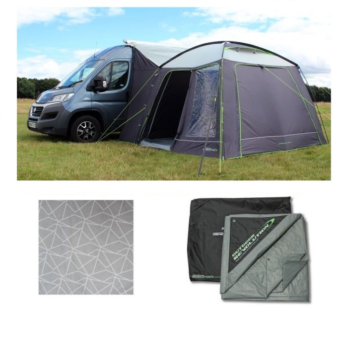 Outdoor Revolution Cayman Classic Low/Mid Drive Away Awning Package