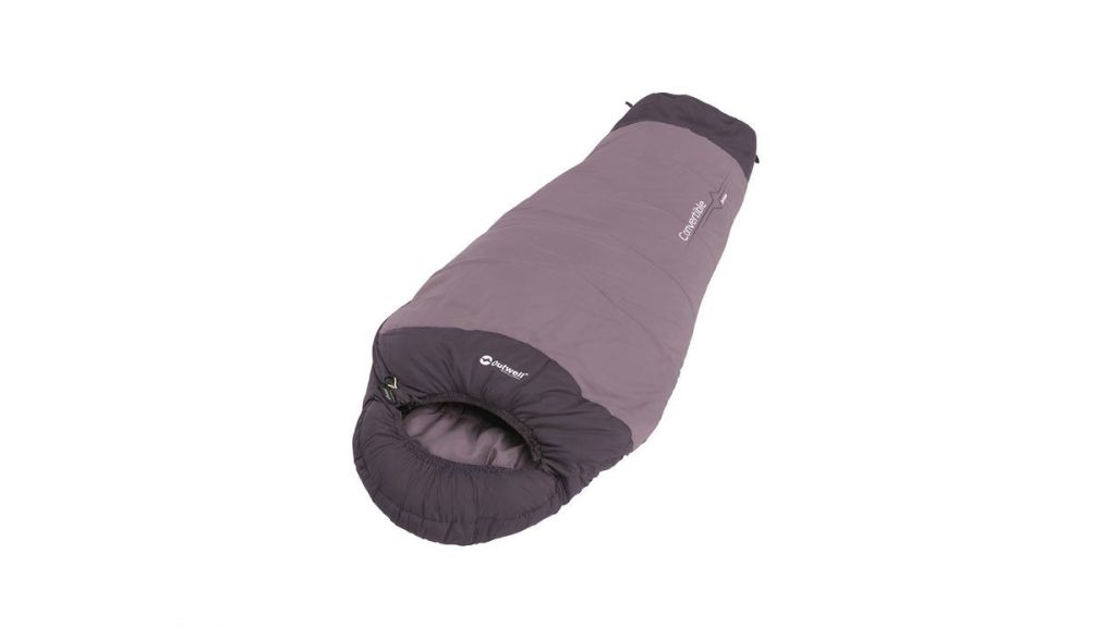 Outwell Convertible Junior Sleeping Bag - Purple