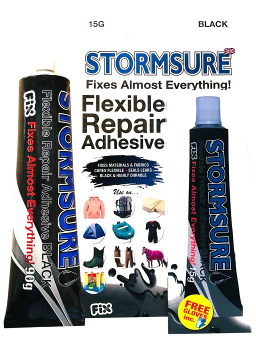Stormsure Flexible Repair Black Adhesive 15g