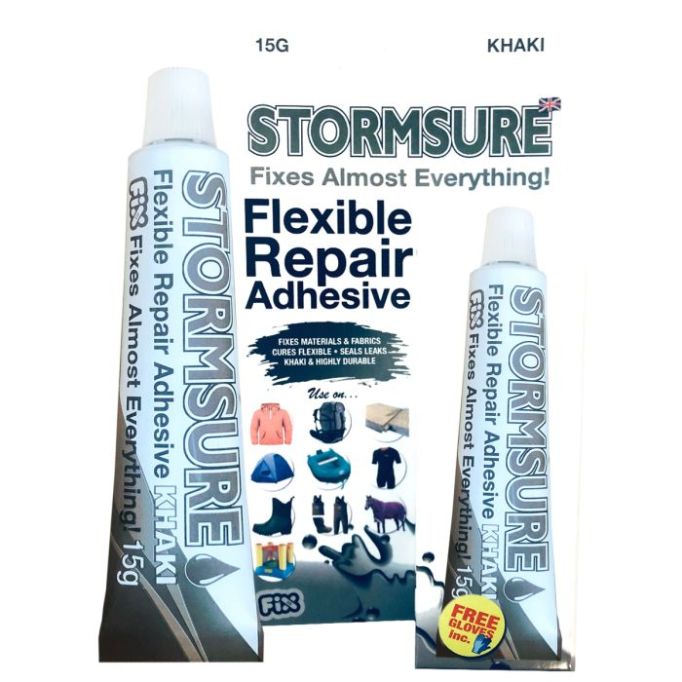 Stormsure Flexible Repair Khaki Adhesive 15g 
