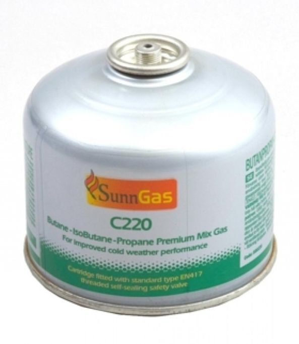 SunnCamp 230g Self Sealing Gas Cartridge