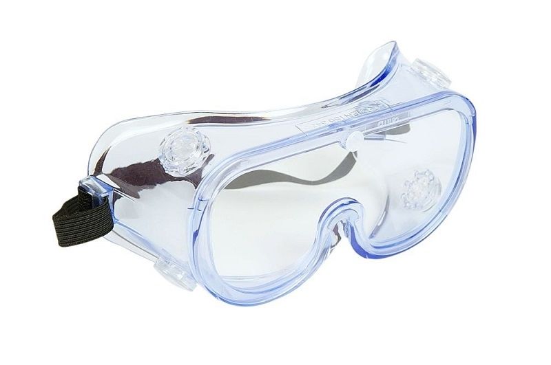 Warrior Standard Safety Goggles One Size - 12 Pack