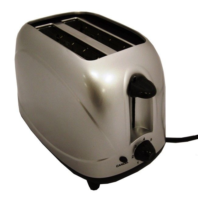 SunnCamp Low Watt Toaster Grey