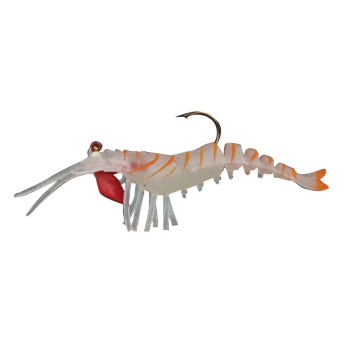 WSB Tackle Soft Shrimp Zebra Orange 11g Lure