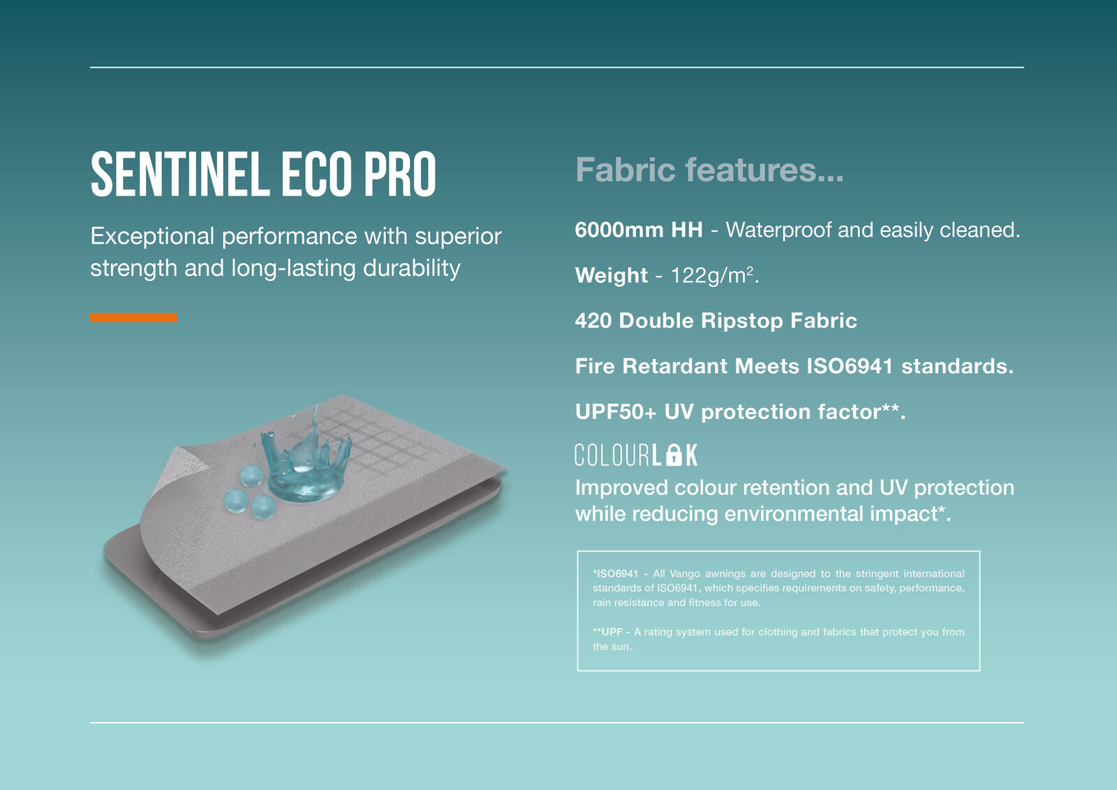 Sentinel Eco Pro Fabric